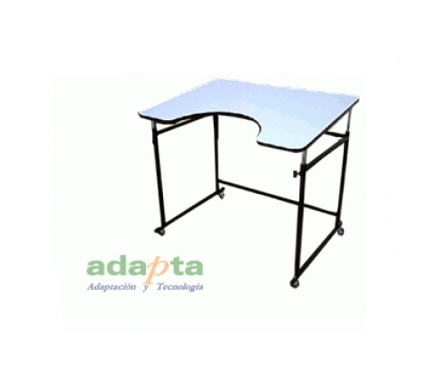 Mesa Ajustable Silla de Ruedas